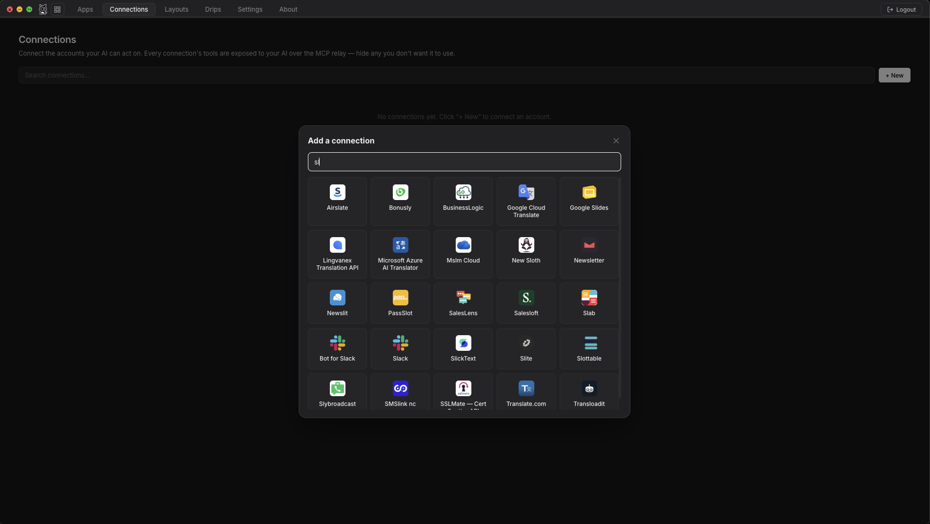 Connect 3,500+ apps once